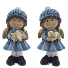 Фигурка декоративная "Ангел", L4,5 W4,5 H9,5 см, 2в.