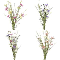 Цветок искусственный "Космея", L17 W12 H57 см, 4в.