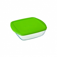 Блюдо с крышкой Cook &lt;(&gt;&&lt;)&gt; Store 25x22x7см 2.2л квадратное