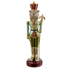 Фигурка декоративная "Солдатик-медведь", L10,5 W10,5 H41 см