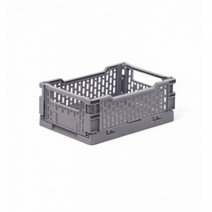 Корзинка для хранения складная CASSA XS серая 0.66л