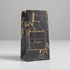 !09 Пакет подарочный без ручек (набор 4 штуки) Present for you, 10 × 19.5 × 7 см.