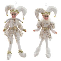 Игрушка набивная подвесная "Эльф", L12 W6 H26/16 см, 2в.