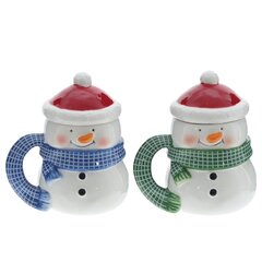 Кружка "Снеговик", 550 мл, L14 W11 H16 см, 2в.
