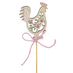 Изделие декоративное (вставка) "Петух" (6*1,5*7,5), L6 W1,5 H31 см
