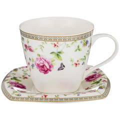 !09 Чайная пара "Цветение" 220 мл. без подарочной упаковки