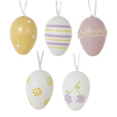 Набор из 12-ти изделий декоративных подвесных "Яйцо" (4*6), L18,5 W18,5 H4,5 см