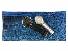 !09 Тарелка декоративная сервировочная "Крокодил" 28x12 см.