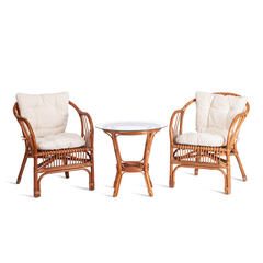 ТЕРРАСНЫЙ КОМПЛЕКТ &quot, NEW BOGOTA &quot, (2 кресла + стол) /с подушками/