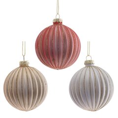 Украшение новогоднее "Шар", D8 см, L8 W8 H10 см, 3в.