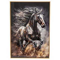 Панно с кристальным декором, L50 W3,5 H70 см