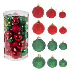 Набор из 40шт Украшение новогоднее "Шар", D3,4,5,6см, L14 W14 H26 см