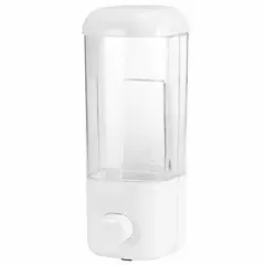 !09 Диспенсер для жидкого мыла 500 мл. пластик белый
