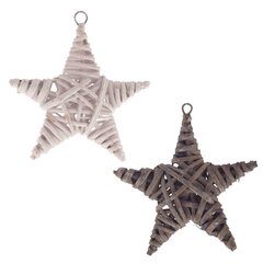 Изделие декоративное "Звезда", L15 W1,5 H16,5 см, 2в., (без ленты)