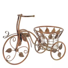 Подставка для цветов "Велосипед", L45 W20 H31 см