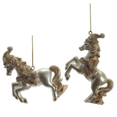 Фигурка декоративная подвесная "Лошадка", L9 W2 H8 см, 2в.