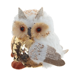 Изделие декоративное "Сова", L14 W11,5 H13,5 см