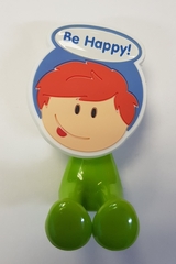 !09 Держатель для зубной щетки "BE HAPPY"