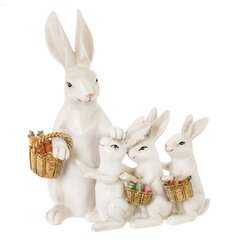 Фигурка декоративная "Зайцы", L17 W10 H20 см