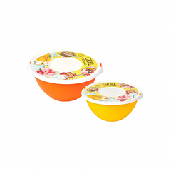 Миска с крышкой GRILL MENU 2л