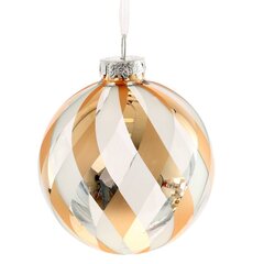 Украшение новогоднее "Шар", D 8 см, L8 W8 H9 см