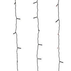 Электрогирлянда "Бахрома", L500 W0,5 H50 см (160 разноцв LED, 5W, 8 реж свеч, IP20)