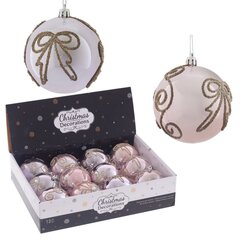 Набор из 12шт Украшение новогоднее "Шар", D 8 см, L35 W27 H8,5 см