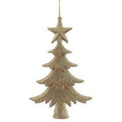 Изделие декоративное подвесное "Ёлка", L9 W2 H15 см
