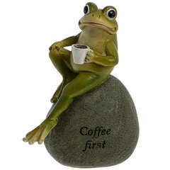 Фигурка декоративная "Лягушка", L10 W6 H15 см