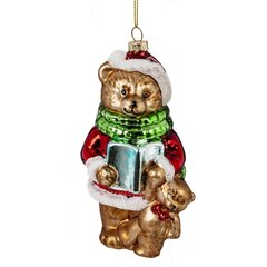 Украшение новогоднее "Мишка", L8 W7 H14 см