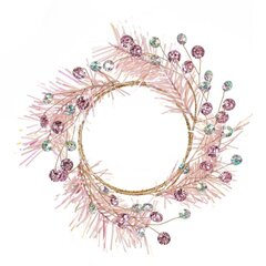 Декор для свечи, L18 W18 H2,5 см