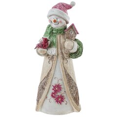 Фигурка декоративная "Снеговик", L14,5 W11 H33 см