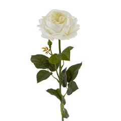 Цветок искусственный "Роза" (Real Touch), L10 W10 H65 см