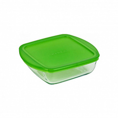 Блюдо с крышкой Cook &lt;(&gt;&&lt;)&gt; Store 20x17x5.5см 1л квадратное
