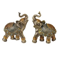 Фигурка декоративная "Слон", L11 W5,5 H13 см, 1 штука, дизайн микс