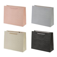 Пакет подарочный (бумага 210г/м2, блок микс 12шт), L32 W10 H26 см, 4в.