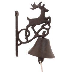 Дверной колокольчик "Олень", L18 W10,5 H21 см