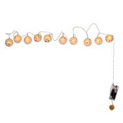 Гирлянда новогодняя с подсветкой "Весёлые шары", L220 W5 H5 см