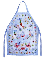 !09 Детский фартук Цветы 44x51 см. ПВХ Gift Home