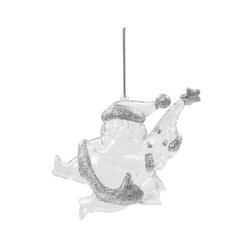 Украшение новогоднее "Дед Мороз", L8 W1 H14 см