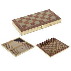 Игра настольная 3 в 1 (шахматы, шашки, нарды), Д29 Ш14,5 В3 см