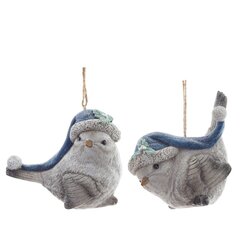 Фигурка декоративная подвесная "Птичка",   L9,5 W5 H8 см, 2в.