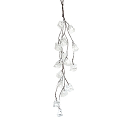 Украшение новогоднее "Подвеска, L6 W3 H35 см