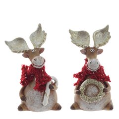 Фигурка декоративная "Олень", L6,5 W5,5 H19,5 см, 2в.