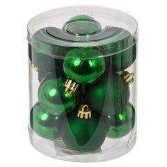 Набор из 12шт Украшение новогоднее "Шар", D 4 см, L9,5 W9,5 H11 см