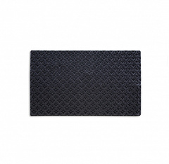 Коврик придверный ORNAMENT silver 74X44 см