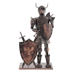 Подставка для бутылки "Рыцарь", Д26 Ш14 В49 см