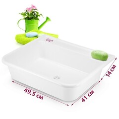 !09 Раковина-мойка, 41 × 49,5 × 14 см, «‎‎Мастерица»