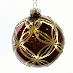 Украшение новогоднее "Шар", D 8 см, L8 W8 H8 см