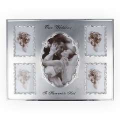 !09 ФОТОРАМКА "WEDDING" для 5 фото - 17*23 СМ.